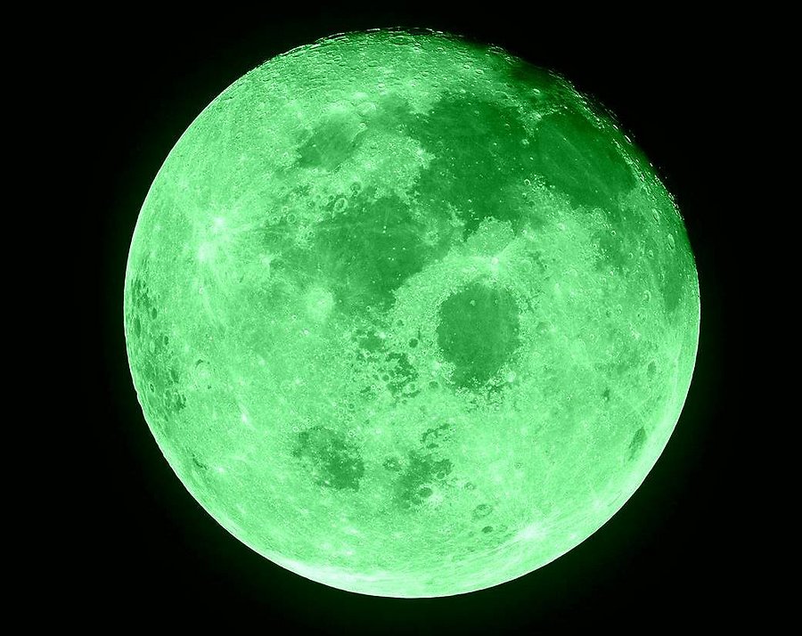 Картинки по запросу зеленая луна