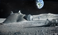 Раскрыты планы сооружения 3-D печати  для лунной базы