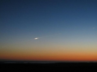 Снимок падения  спутника GOCE пяовился в сети
