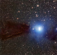 Темное облако Lupus 3 и связанные с ним молодые звезды