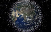 Космический мусор угрожает уничтожить южнокорейский спутник