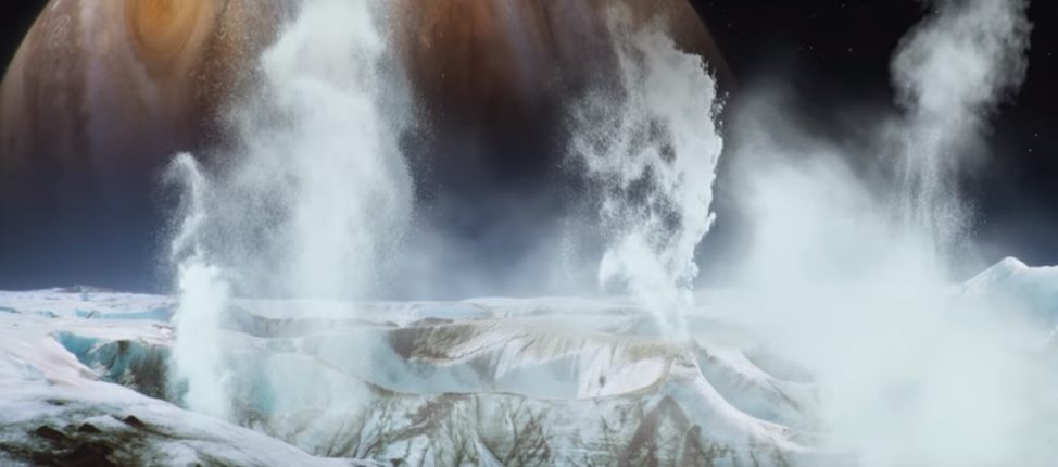 НАСА подтвердило наличие гейзеров на Европе, спутнике Юпитера