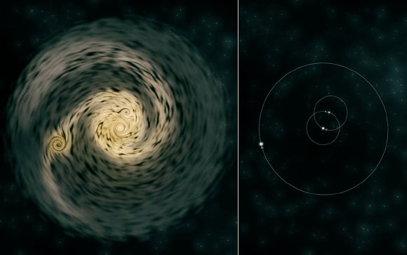 Астрономы обнаружили необычную звездную систему
