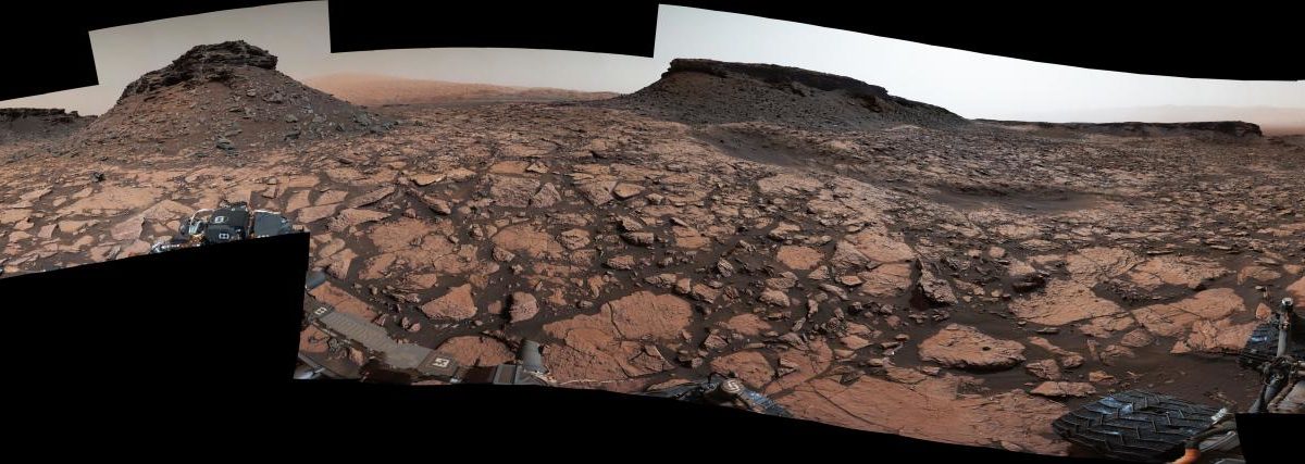 Новая панорама Марса от Curiosity