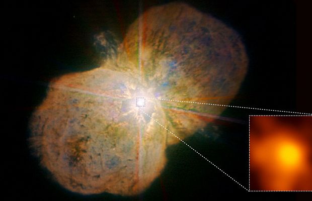 Астрономы сфотографировали звезду, способную уничтожить Землю
