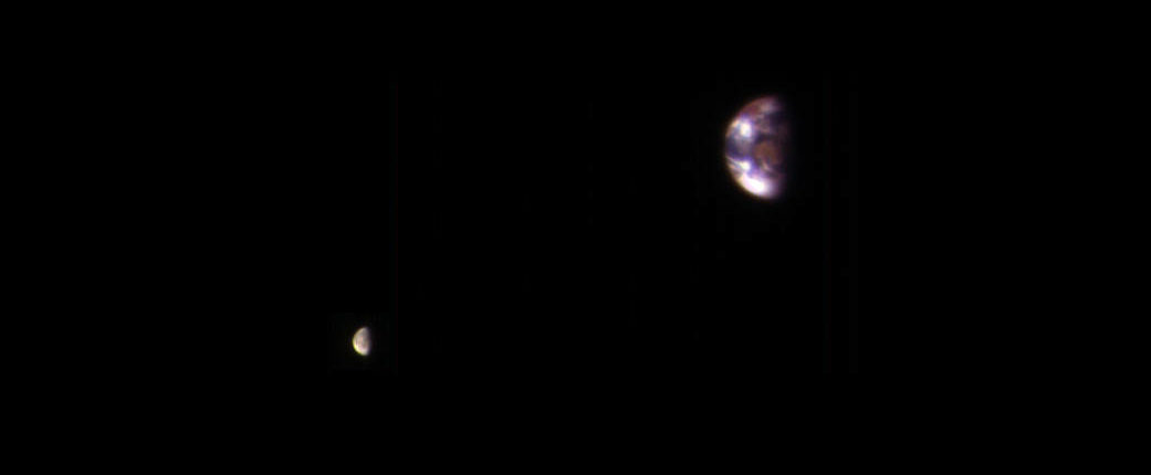 Увидеть Землю с Марса — потрясающая фотография NASA