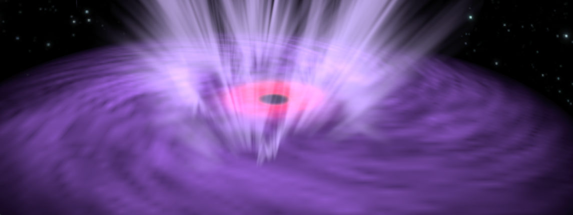 Астрономы впервые наблюдали «отрыжку» черной дыры