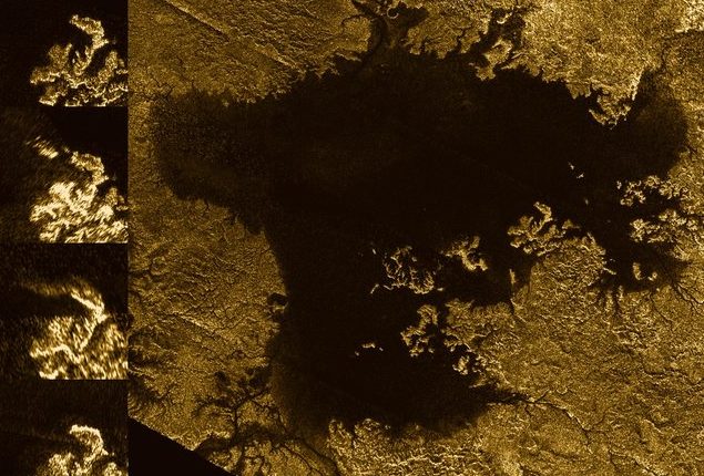 «Волшебные острова» на Титане