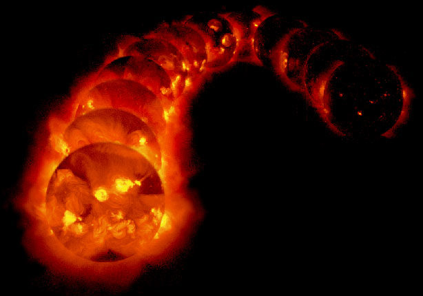 NASA: Поверхность Солнца меняется