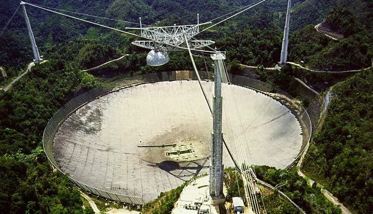 Обсерватория «Аресибо»  зафиксировала странные радиосигналы от соседней звезды