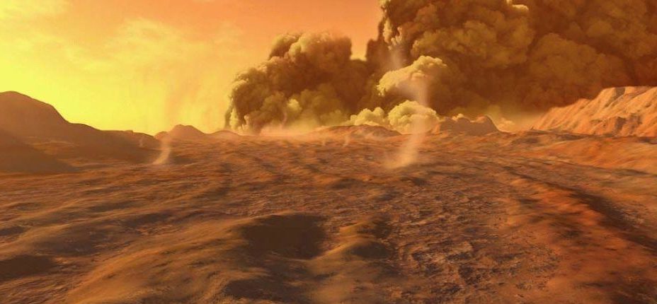 Погода на Марсе: «Облачно, большая вероятность ночной метели»