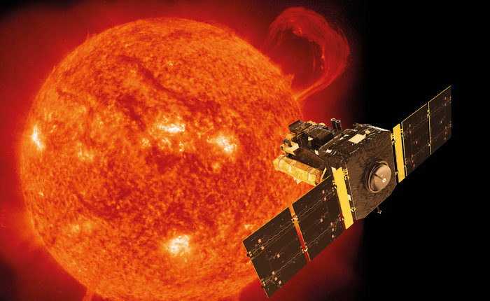 Ядро Солнца вращается в 4 раза быстрее, чем поверхность