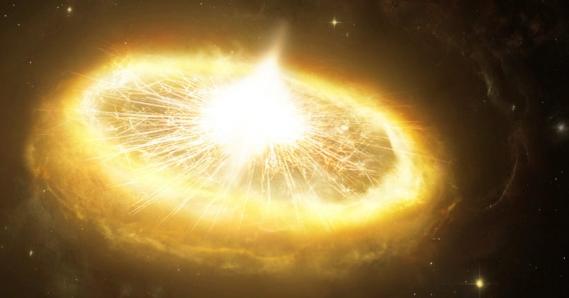 Физикам удалось воспроизвести процессы происходящие при взрыве Сверхновой