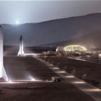 Илон Маск показал, как будет выглядеть база на Марсе