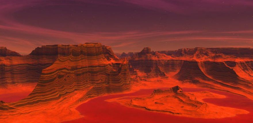 На Марсе обнаружена гигантская зона для жизни