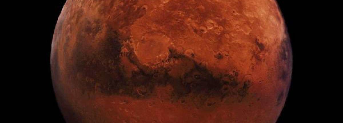На полюсе Марса обнаружен объект дискообразной формы