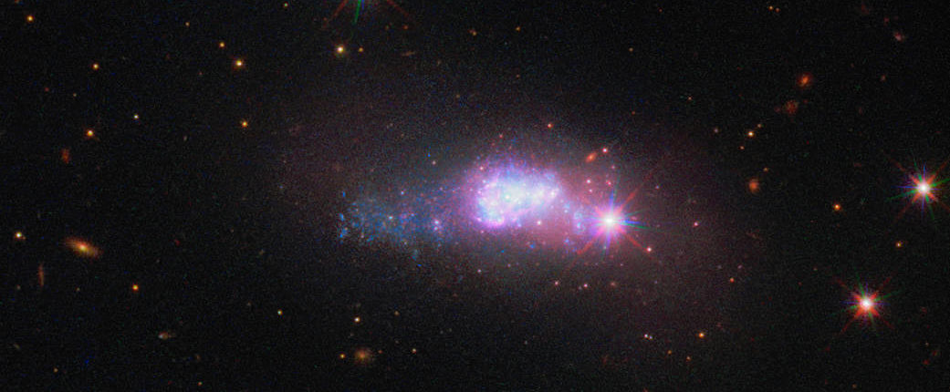 Телескоп «Хаббл» запечатлел «одинокого странника» с драматичной судьбой