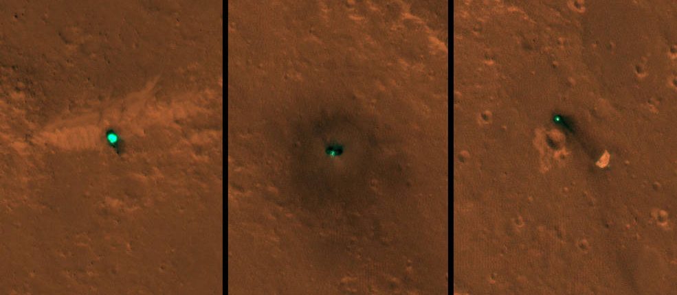 Получены первые снимки аппарата InSight с орбиты Марса