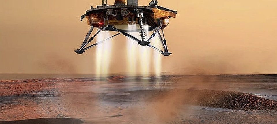 Члены миссии InSight хотят создать марсианский сад камней