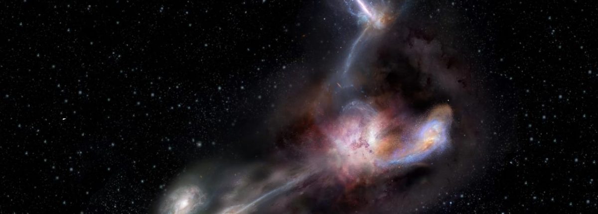 В ранней Вселенной обнаружена необычная галактика