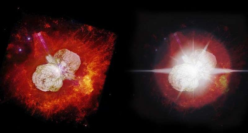 В 2036 году звезда Эта Киля может стать самым ярким объектом на небе