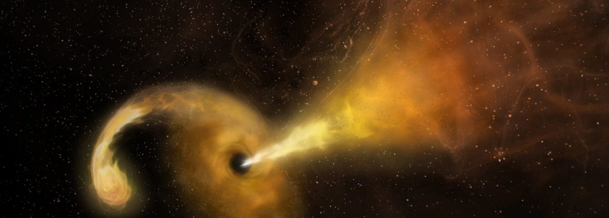 Учёным удалось зафиксировать рождение чёрной дыры
