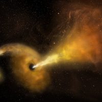 Учёным удалось зафиксировать рождение чёрной дыры