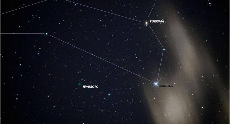 Удивительные снимки кометы 2018/Y1 Ивамото!