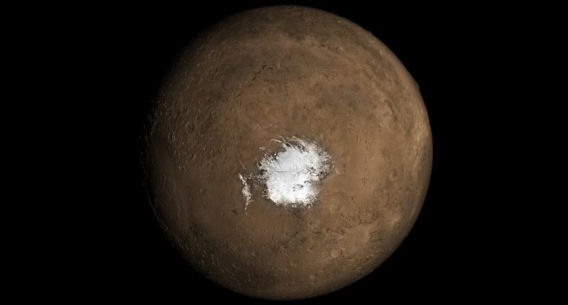 Вулканическая активность под поверхностью Марса?
