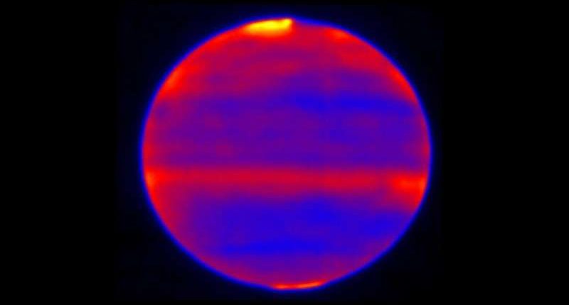 Новое наблюдение: солнечный ветер пронизывает атмосферу Юпитера