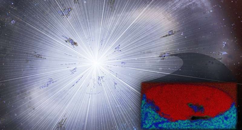 В Антарктиде обнаружена частица пыли от мертвой звезды, предшествующей Солнцу