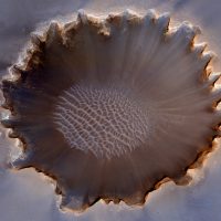 Удивительное движение песка на Марсе