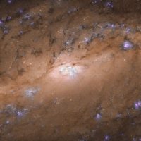 Полюбуйтесь на эту захватывающую фотографию спиральной галактики от космического телескопа