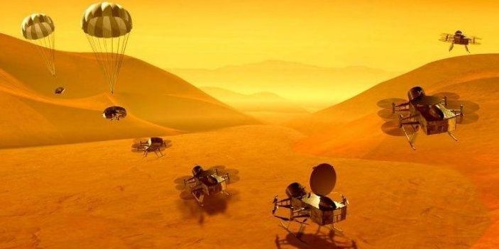 НАСА отправит беспилотный вертолет на Титан для поиска жизни