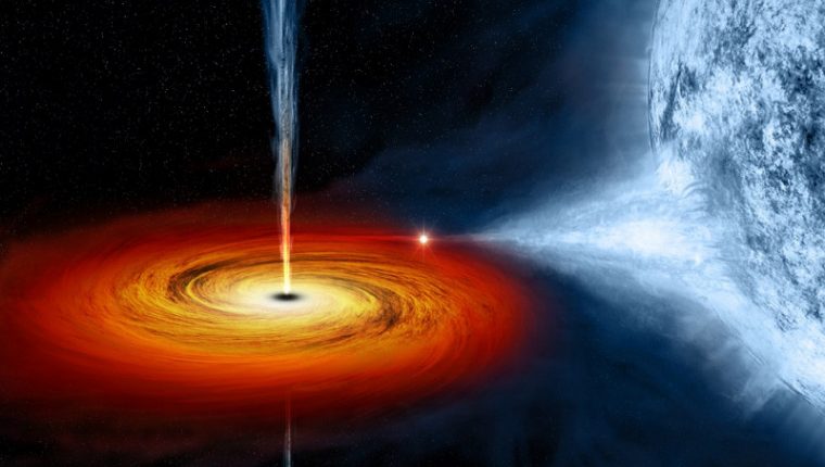 НАСА заявило об обнаружении необычной чёрной дыры
