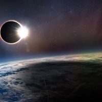 Солнечное затмение 2019: видео из космоса