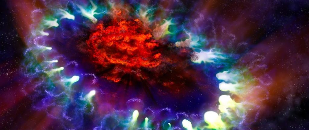 Ученые смоделировали коллапс сверхновой