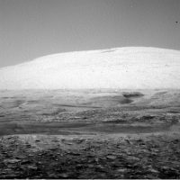 Марсоход Curiosity сделал «призрачный» снимок горы Шарп