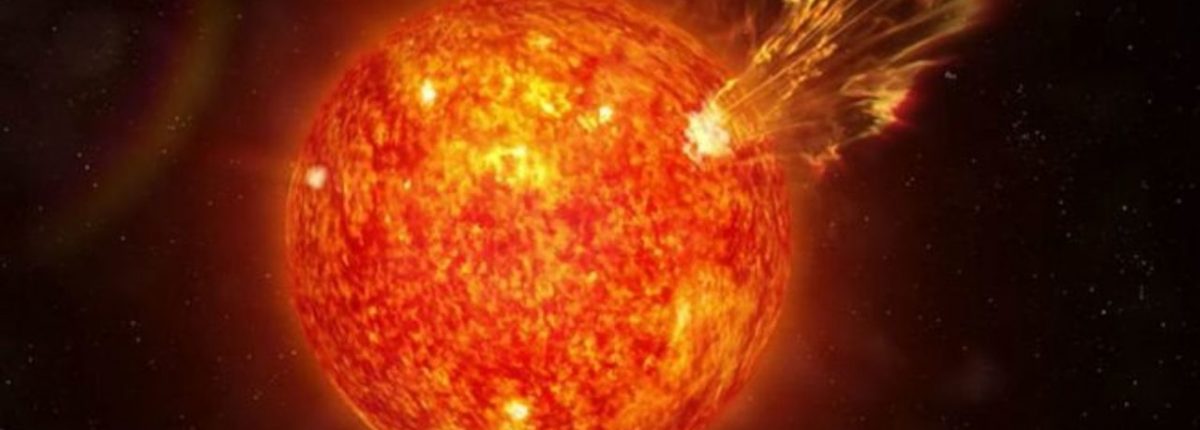 Взрыв на Солнце: ударная волна отправляет частицы в космос