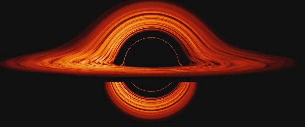 Новая визуализация черной дыры от НАСА