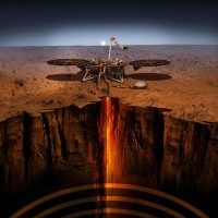 НАСА обнаруживает странные магнитные импульсы на Марсе