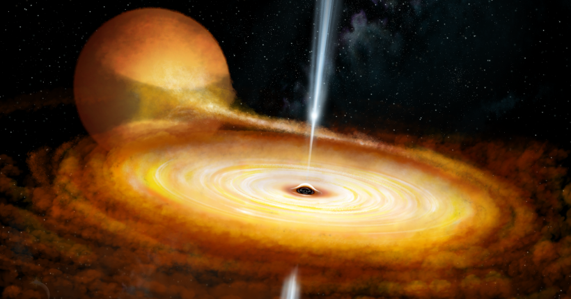 Астрономы наблюдают мерцание черной дыры в нашей собственной галактике