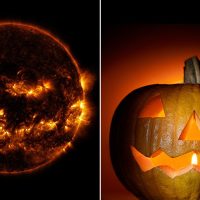 Тыквенное Солнце: НАСА делится удивительным снимком нашей звезды