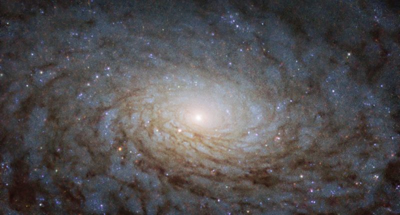 «Хаббл» сфотографировал галактику похожую на «портал в другое измерение»