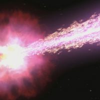 Астрономы обнаружили рекордное световое излучение от гамма-всплесков
