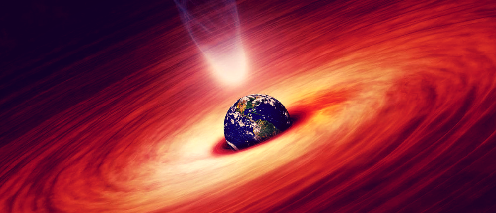 Что случится, если Земля столкнется с черной дырой?