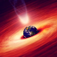 Что случится, если Земля столкнется с черной дырой?