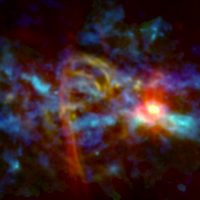 Астрономы открыли «Космическую конфету» возле ядра Млечного пути