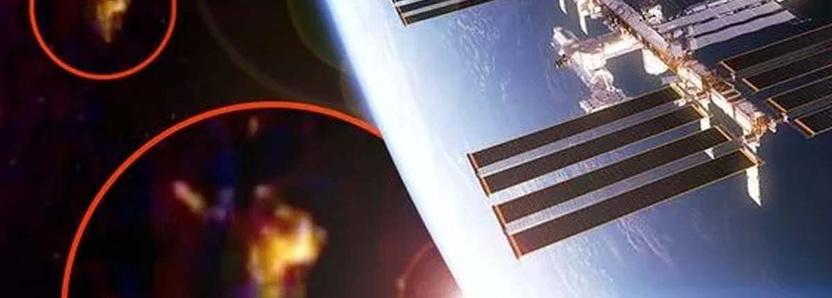Трансляция с МКС «обрывается» в тот момент, когда российский космонавт сообщает о загадочном объекте