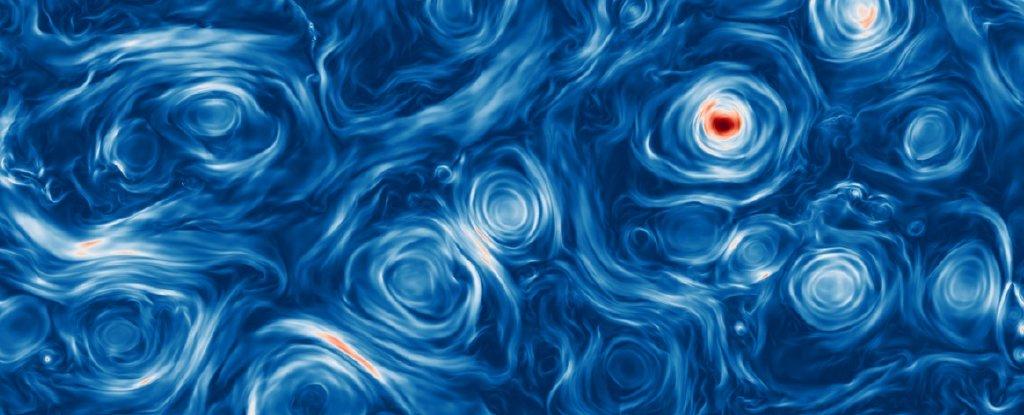 Чистый хаос магнитных полей может объяснить интенсивный блеск черных дыр